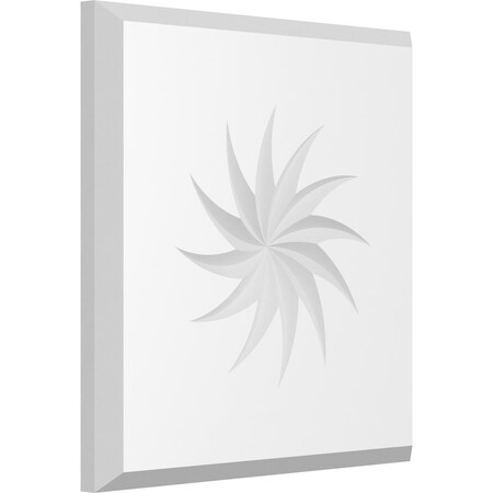 Ekena Millwork Standard Sedgwick Spiral Rosette With Beveled Edge, 6"W x 6"H x 1/2"P ROSP060X060X050SDG13